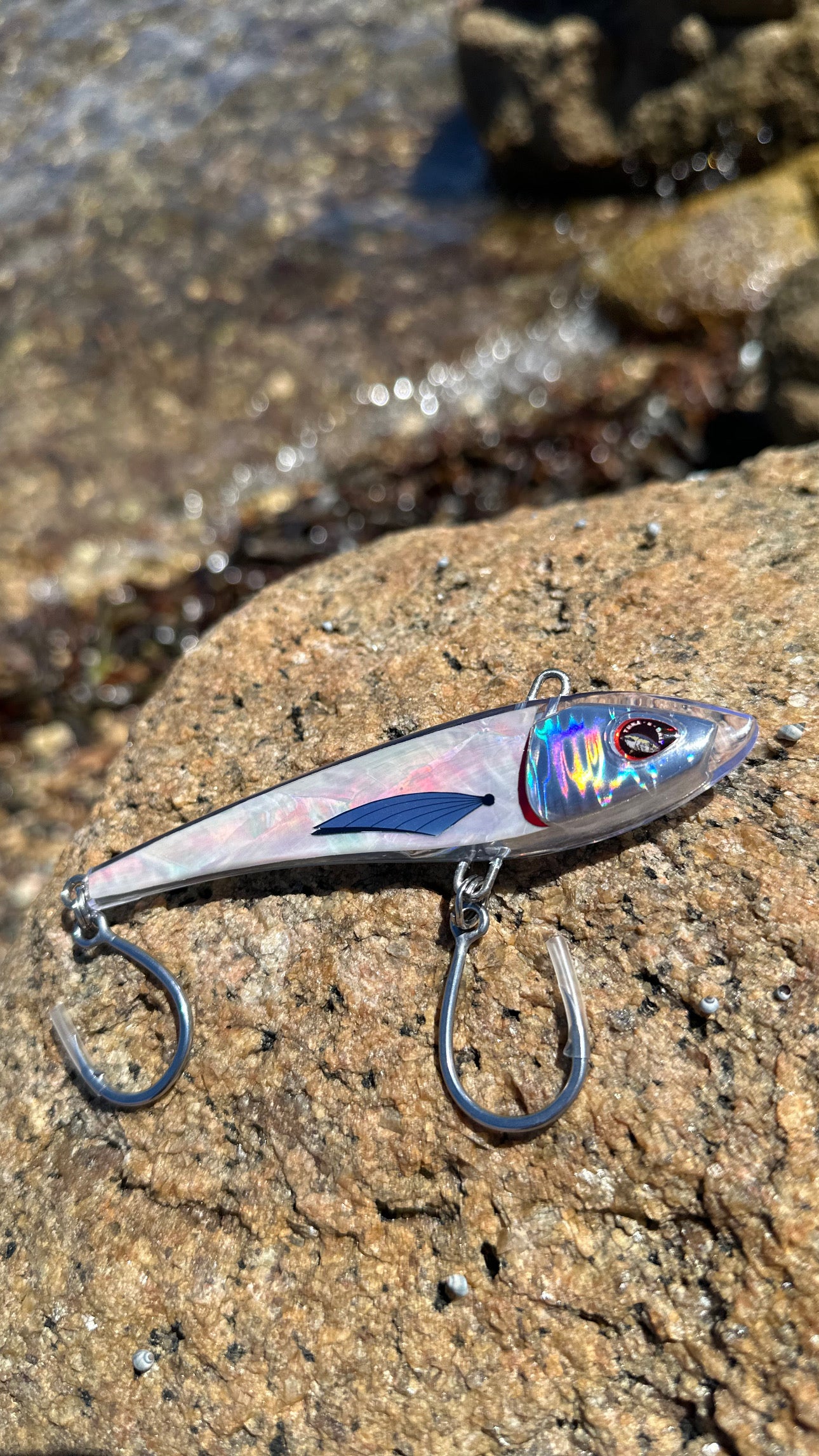 TUNA-a-SALT Lure - Pearly White Abalone