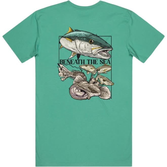 Beneath The Sea - Topaz Tee