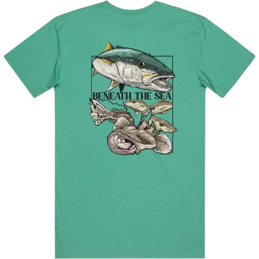 Beneath The Sea - Topaz Tee