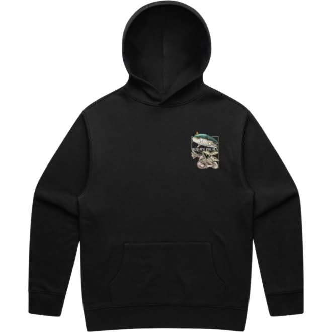 Beneath The Sea Hoodie - Black
