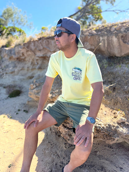 Beneath The Sea - Lemonade Yellow Tee