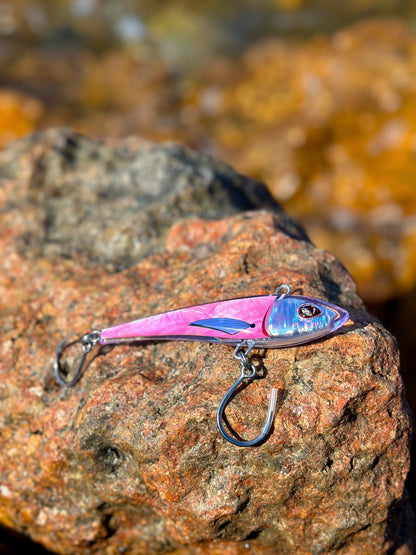 TUNA-a-SALT Lure - Fairy Floss Pink Abalone