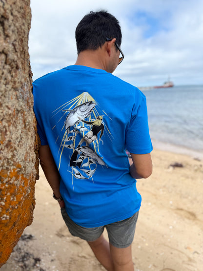 Beneath The Surface Tee - Arctic Blue