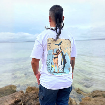 Wild Catch Tee (Black & White)